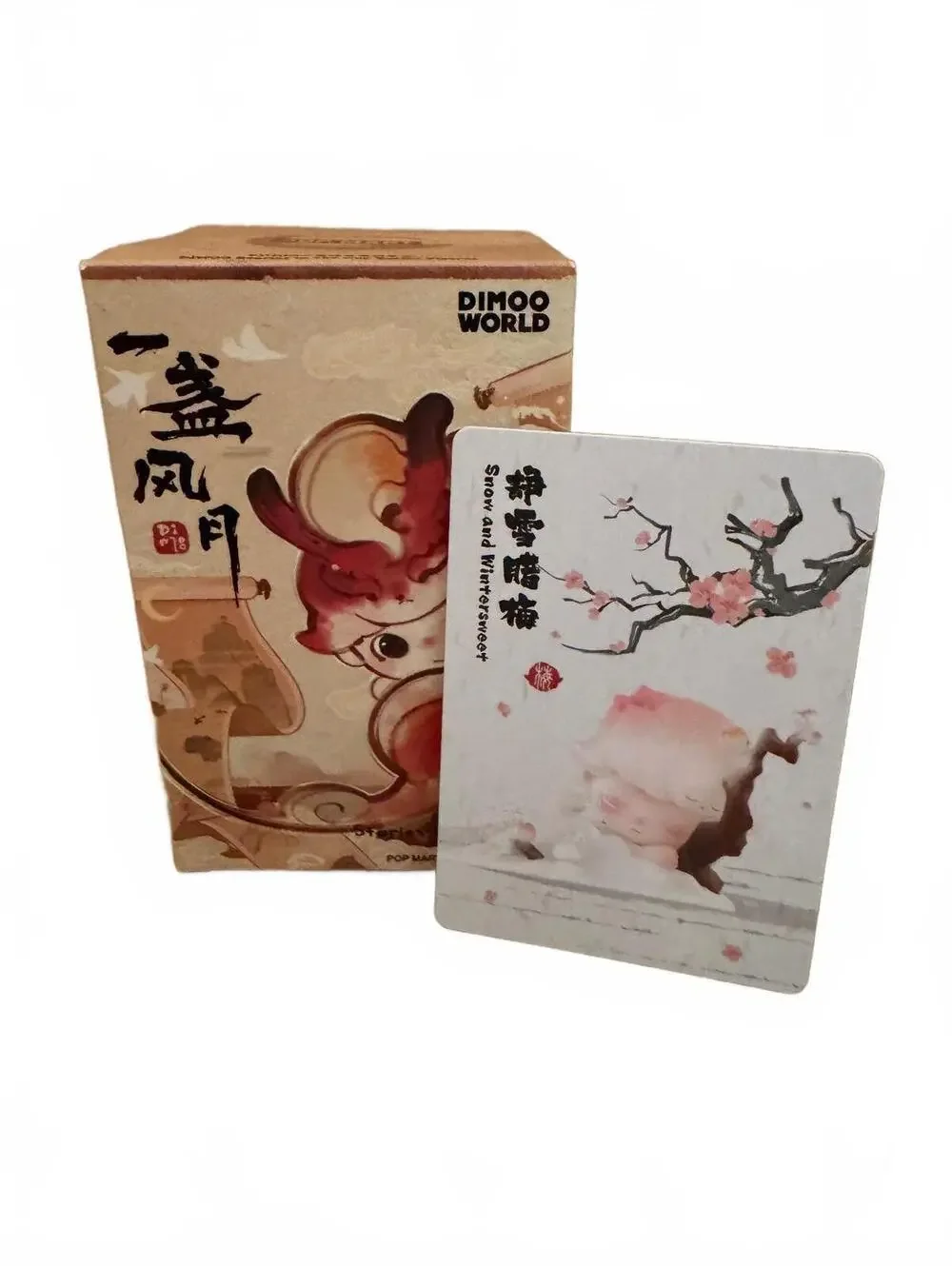 Dimoo Stories in the Cup Series Figure: Snow and Wintersweet